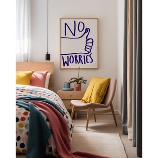 No Worries,giữa thế kỷ, Nghệ thuật treo tường thẩm mỹ