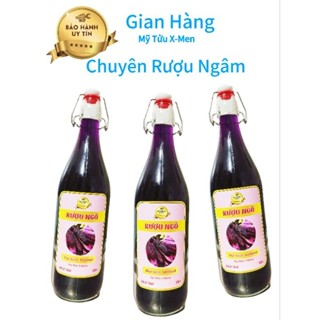 Rựơu Ngô Tím lên men hạ thổ 3 năm Uống êm không đau đầu