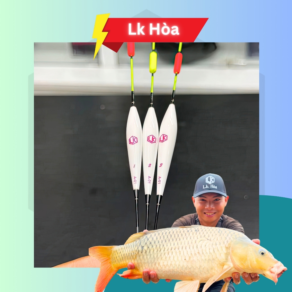 [LK HÒA] PHAO HỐ ĐẤU LK NANO - LK LÔNG CÔNG PHIÊN BẢN CHUYÊN CÂU ĐÀI CHÍNH HÃNG LK HÒA