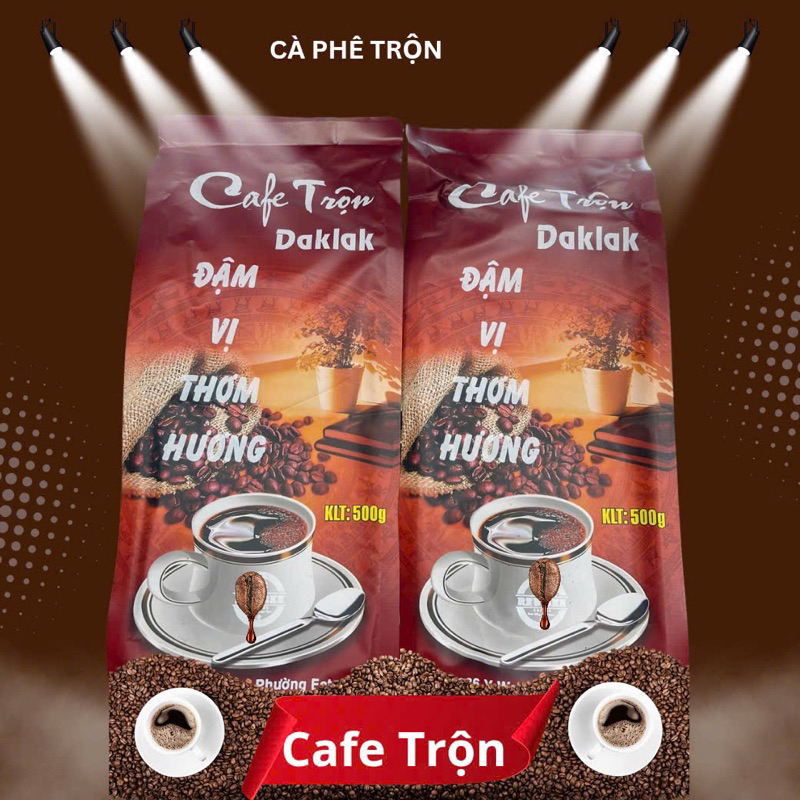 Cafe pha phin, cafe Trộn daklak