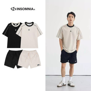 Bộ Quần Áo Nam INSOMNIA Unisex Áo Thun Waffle + Quần Short Waffle