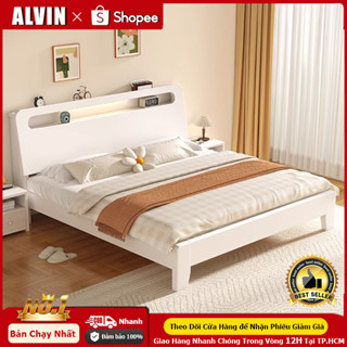 [ CÓ HƯỚNG DẪN LẮP] Giường pallet gỗ giường ngủ đôi hiện đại đơn giản cho phòng ngủ, phòng trọ,khung