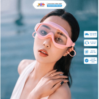 Kính bơi người lớn khung rộng dễ quan sát, chống mờ sương, chống thấm nước YOUYOU - Yuripromax