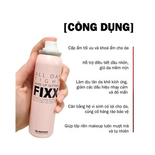 Xịt khóa nền makeup So Natural Fixx