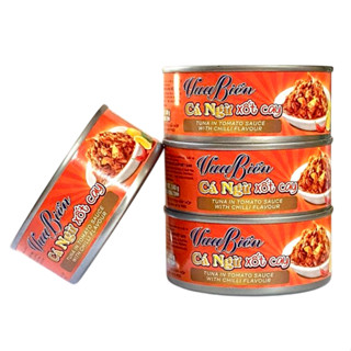 (DATE 10/12/2027 ) Cá Hộp Cá Ngừ Xốt Cay Vua Biển | hộp 140gr