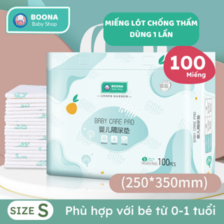 Tấm lót chống thấm thay bỉm miếng lót thay tã dùng 1 lần cho bé không hăm thấm hút tốt BabyCare
