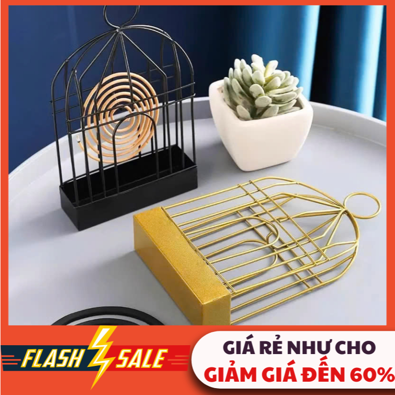 Khay Đựng Nhang Muỗi Lồng Sắt Giá Treo Tiện Lợi Hộp Đựng Nhang Muỗi Sang Trọng An Toàn Cho Bé #