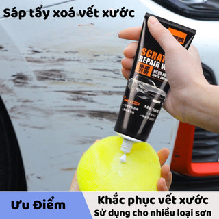  Sáp tẩy xoá vết xước xe ô tô đánh bóng sửa chữa vết trầy sơn dễ dàng xe máy oto bút xoá vết xước ô tô - TVX01 