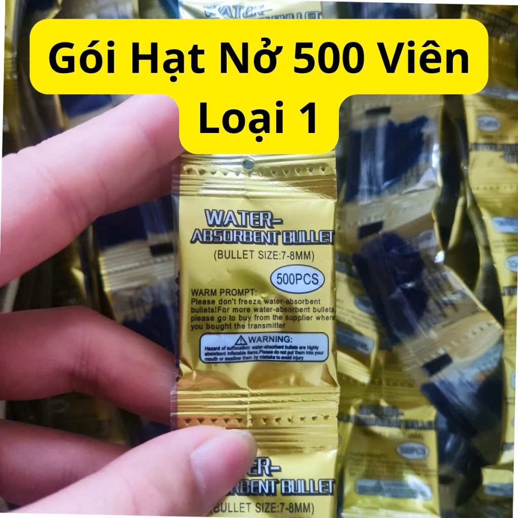 Hạt Nở Gói 500 Viên Hạt Nở 7-8 mm