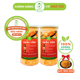 [HỎA TỐC] Ruốc Tôm Lẫn Thịt Hạ Long VITOT 500g Chà Bông Tôm Thịt Thơm Ngon TẶNG 50GR RUỐC TÔM