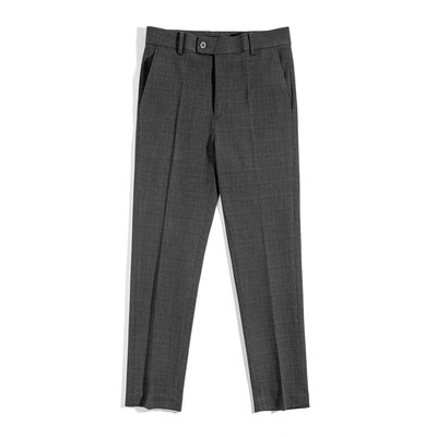 Quần Tây Dài Nam Trouser Slimfit Caro Dark Grey - Grey STripes 2 Màu Lựa Chọn - Luôn Tặng Hộp Đóng – BY COTTON