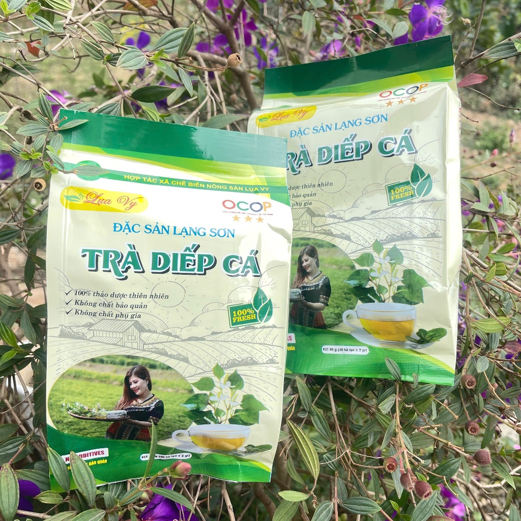 Trà Diếp Cá Túi Lọc( Thanh lọc cơ thể, ngăn ngừa mụn, mẩn ngứa)