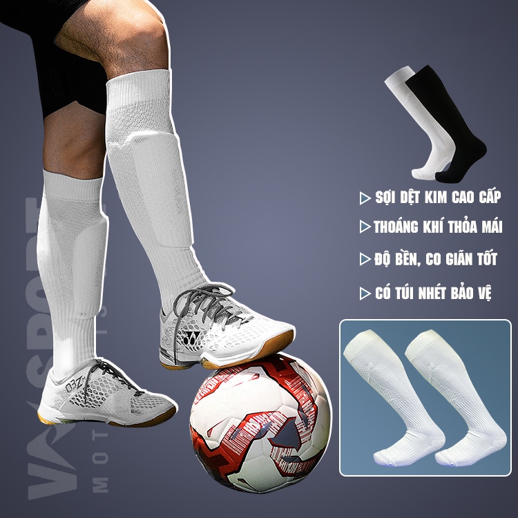 VNS Tất Đá Bóng Ống Dài Cao Cấp VNS09 Có Ngăn ống đồng FOOTBALL SOCKS | GLOFIT STORE