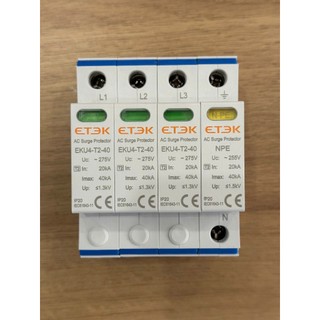Chống sét lan truyền SPD AC 3Pha ETEK 20KA 40KA