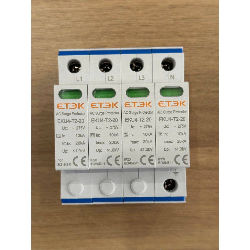 Chống sét lan truyền SPD AC 3Pha ETEK 20KA 40KA