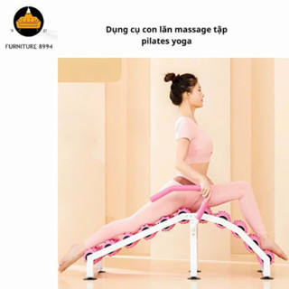 Ghế Con Lăn Massage Tập Pilates Yoga, Dụng cụ con lăn massage hỗ trợ các bài tập yoga hiệu quả