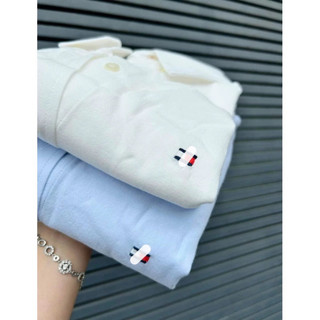 Sơmi thêu logo TMH tay dài COBÉ