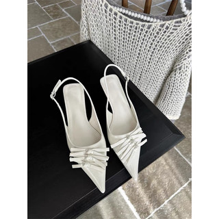 [QM.CLOTH] Giày mũi nhọn nơ (Cam kết ảnh thật)