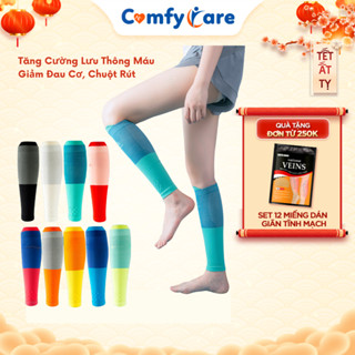 Tất Phòng Ngừa Suy Giãn Tĩnh Mạch Ống Chân Thể Thao - COMFYCARE- Tất Pickleball, Tenis, Cầu Lông Giảm Đau Nhức Chuột Rút
