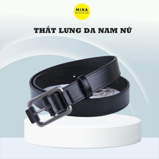 Thắt Lưng Da Nam Nữ Mặt Vuông Cao Cấp Dây Nịt Nam Nữ Giá Rẻ Phong Cách Thời Trang Nam Tính TH0062
