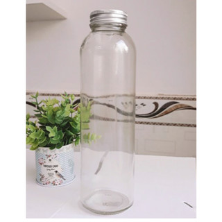 Chai thuỷ tinh 500ml nắp dây