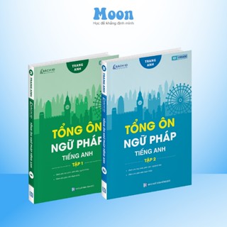 Bản đặc biệt Sách Tổng ôn 30 chuyên đề ngữ pháp tiếng anh cô Trang anh  moonbook