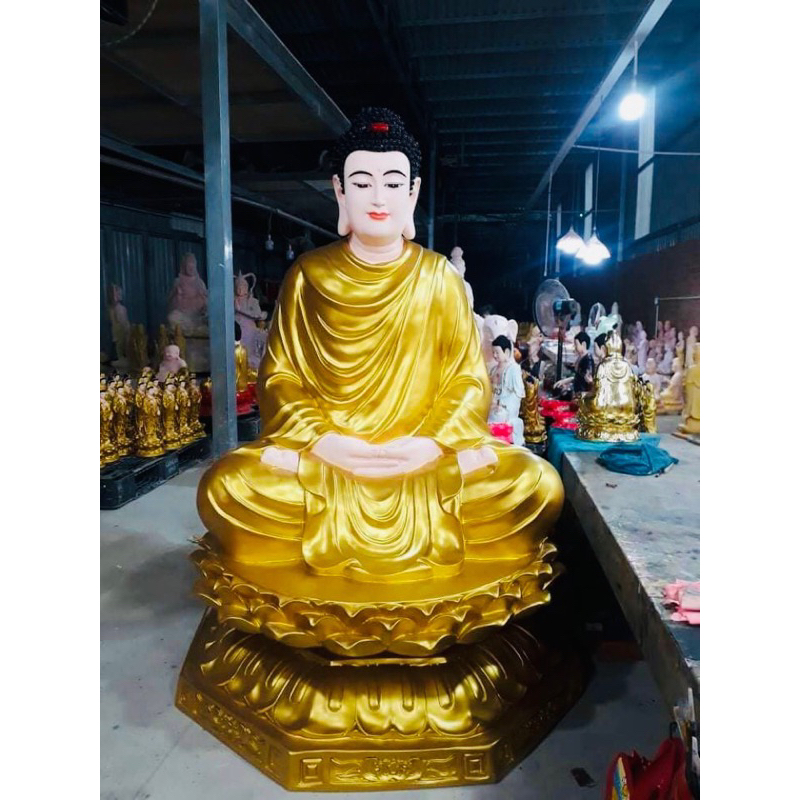 TƯỢNG PHẬT THÍCH CA VÀNG 1m35