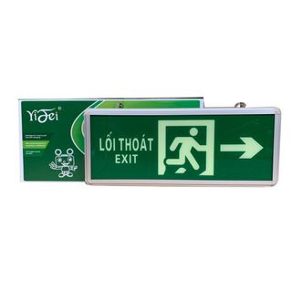 Bảng dạ quang lối thoát exit chỉ trái /phải 2 mặt YF1017