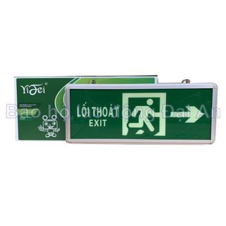 Bảng dạ quang lối thoát exit chỉ trái /phải 2 mặt YF1017