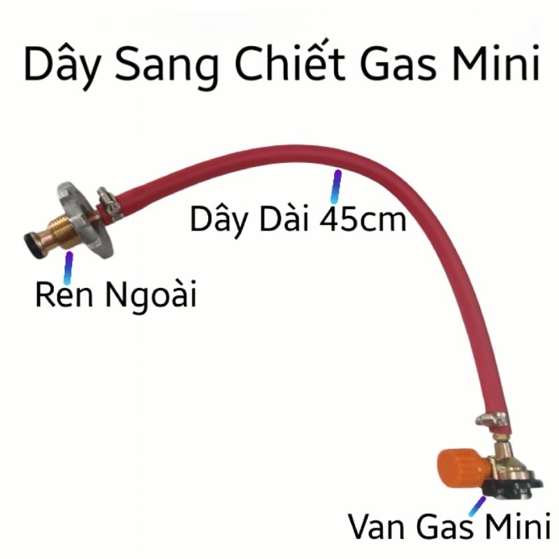 Nạp bình gas du lịch_sang chiết bình gas du lịch gas mini