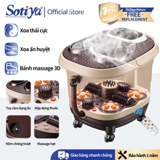 Máy ngâm chân kèm con lăn massage chân KAIMEIDI tự động remote từ xa tiện lợi FU202