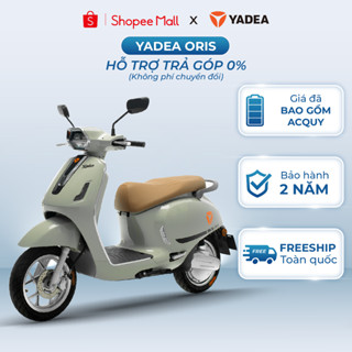 [TRẢ GÓP 0%] Xe Máy Điện YADEA ORIS Phiên Bản 2024 - Xe Điện YADEA ORIS - Bảo Hành 2 Năm