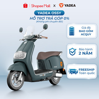 [TRẢ GÓP 0%] Xe Máy Điện YADEA OSSY Phiên Bản 2024 - Xe Điện YADEA OSSY - Bảo Hành 2 Năm