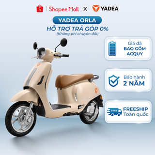 [TRẢ GÓP 0%] Xe Máy Điện YADEA ORLA Cổ Điển Tiết Kiệm Năng Lượng - Bảo Hành 2 Năm - Freeship Toàn Quốc