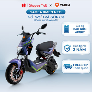 [TRẢ GÓP 0%] Xe Máy Điện YADEA Xmen NEO Học Sinh Nhỏ Gọn 70Km Một Lần Sạc - Bảo Hành 2 Năm