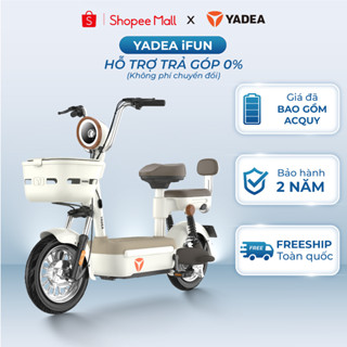 [TRẢ GÓP 0%] Xe Máy Điện YADEA IFUN 45KM Một Lần Sạc - Xe Đạp Điện YADEA Ifun Nhỏ Gọn  - Bảo Hành 2 Năm