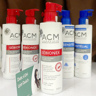 SEBIONEX CLEANSING GEL ACM-200ml Gel rửa mặt cho da mụn, da nhờn