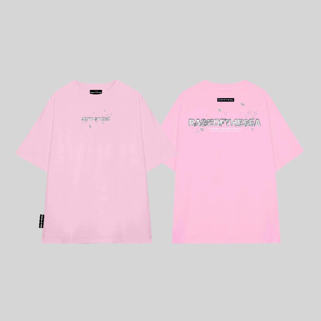 ÁO THUN/T-SHIRT CỔ TRÒN UNISEX NAM NỮ FORM ÂU RAGE OF THE SEA (ROTS STUDIO) - "ICE ĐN" | BigBuy360 - bigbuy360.vn