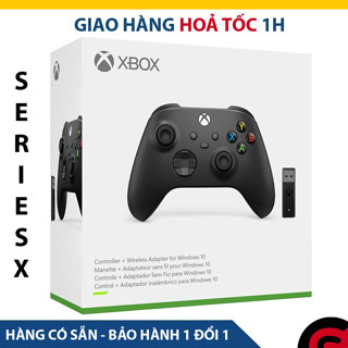 [Freeship toàn quốc từ 50k] Tay Cầm Xbox Series X Kèm Cáp Type-C | USB Adapter