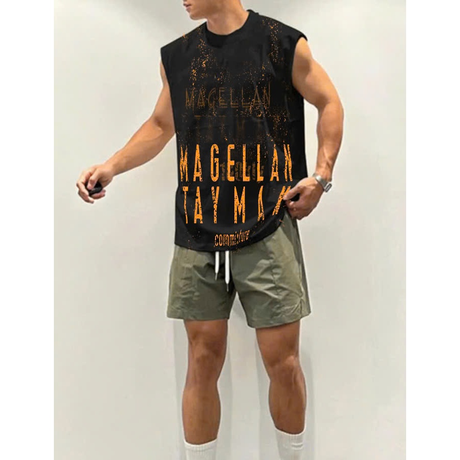 Áo thun Tanktop MAGELLANTAYMAX Localbrand ICVCVNI Unisex Menwear Cotton