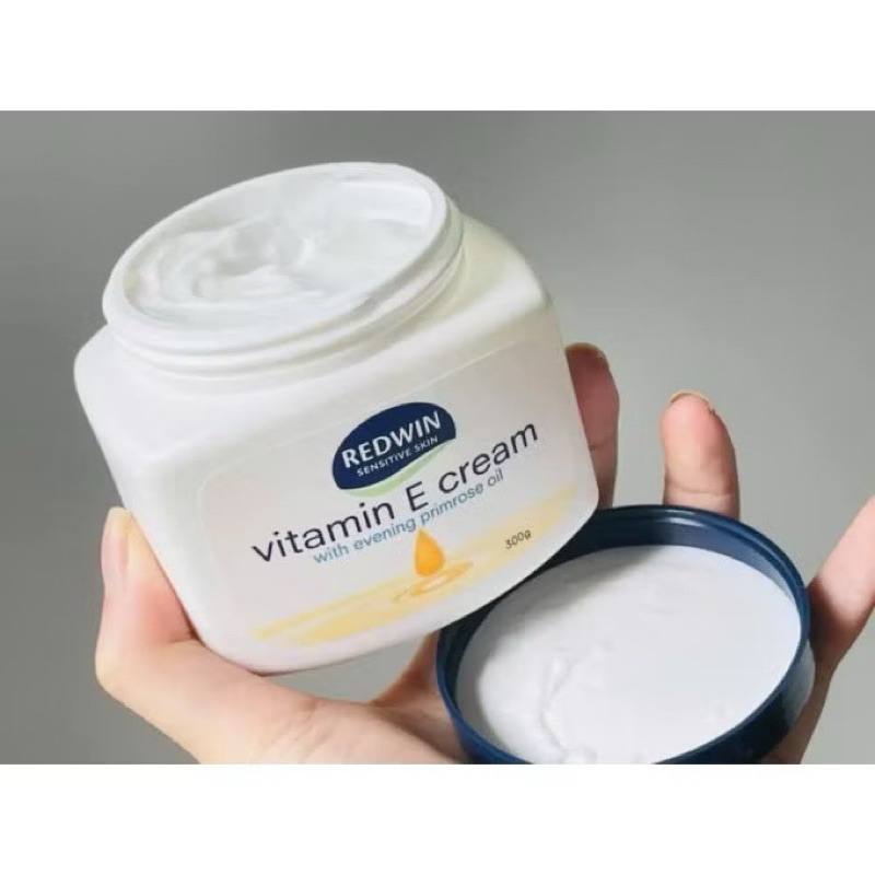 Kem Dưỡng Ẩm Redwin Vitamin E Cream 300g Úc , Giúp Dưỡng Da Mặt Và Body Hết Khô, Nứt Nẻ , Mềm Mịn