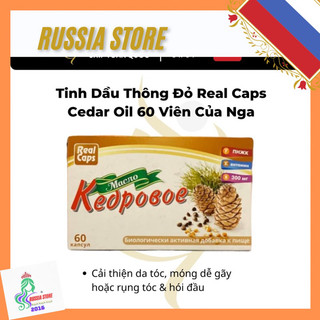 Tinh dầu thông cap cedar Nga 60 viên