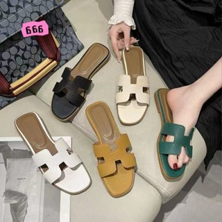 dép đế bệt quai chữ H êm chân (hd21)