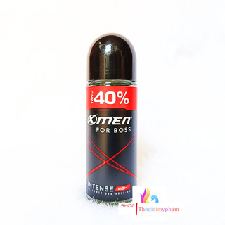 Xịt Xmen For Boss Intense 150ml + Lăn 50ml Hoặc Lăn 70ml