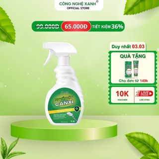 Chai tẩy cặn canxi nhà tắm AMB làm sạch vòi sen inox, vách kính, bồn sứ, gạch men an toàn, chống ăn mòn 500ml