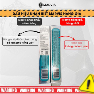 [Mua là có quà] Kem Đánh Răng MARVIS Whitening Mint 85ML