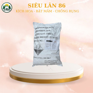   TÚI 1KG  Siêu Lân 86 H3PO3 - Acid Photphoric - Kích Ra Hoa Trái Vụ Ra Hoa Đồng Loạt 