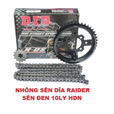 Nhông Sên Dĩa  Suzuki Raider DID HDN