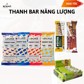 Thanh Năng Lượng Thanh Bar Dinh dưỡng dành cho vận động, ăn kiêng Fitto Lecka Minori Store