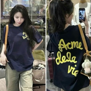 Áo phông  In Nổỉ  form rộng Tay Lỡ , vải cotton Tàu Mềm Mịn Mát